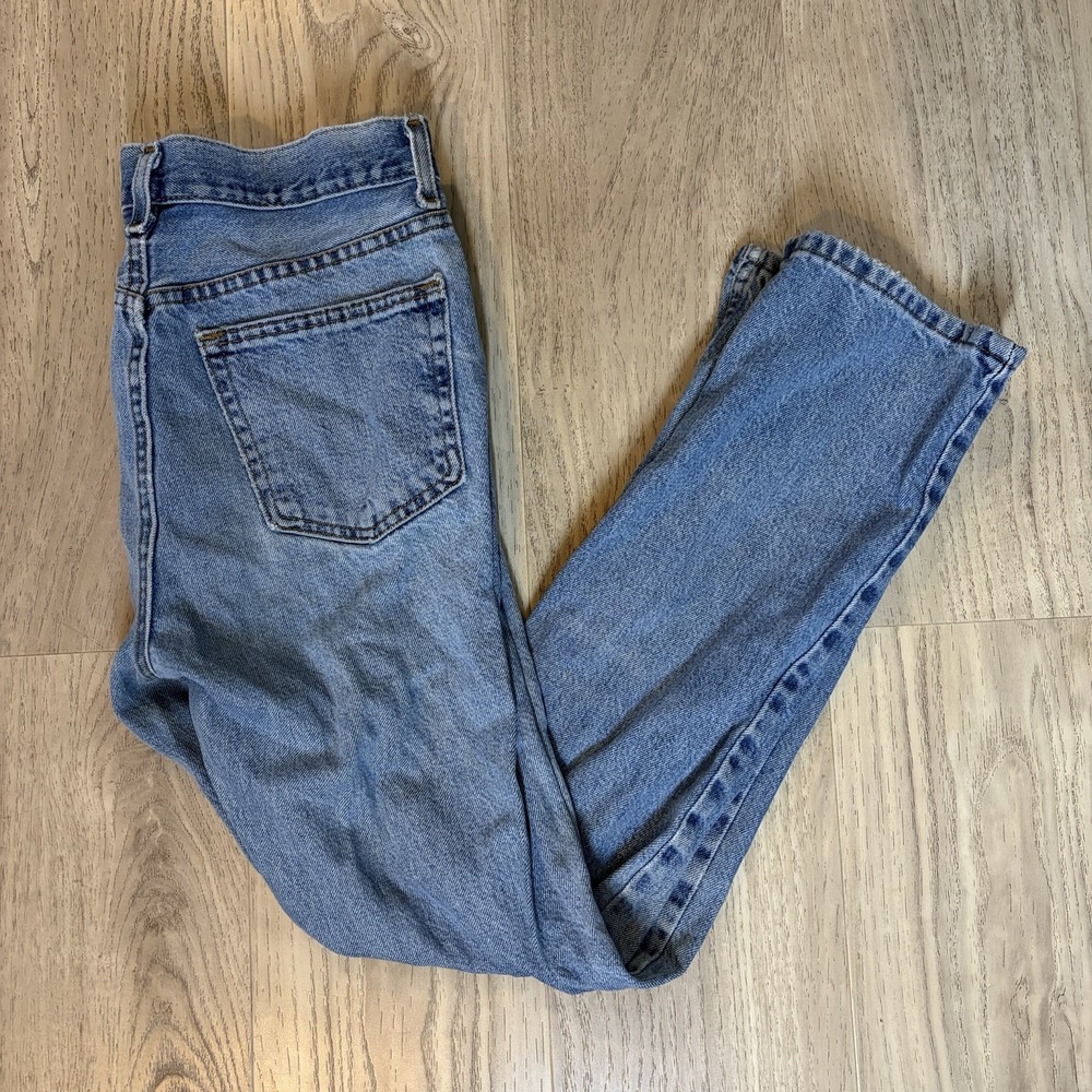 Wrangler Jeans Mens 29x30 Blue Straight Leg Western Cowboy Denim